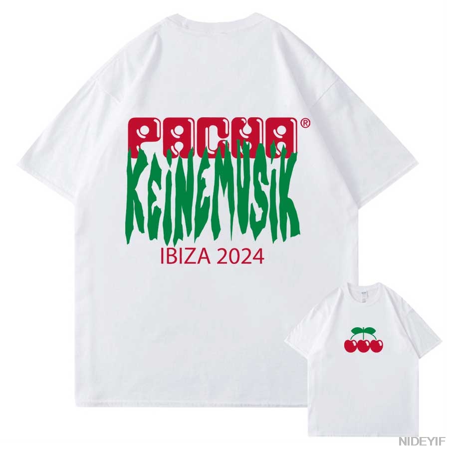 Men'S Fashion X - Koszulki Vintage Cotton Summer Keinemusik X