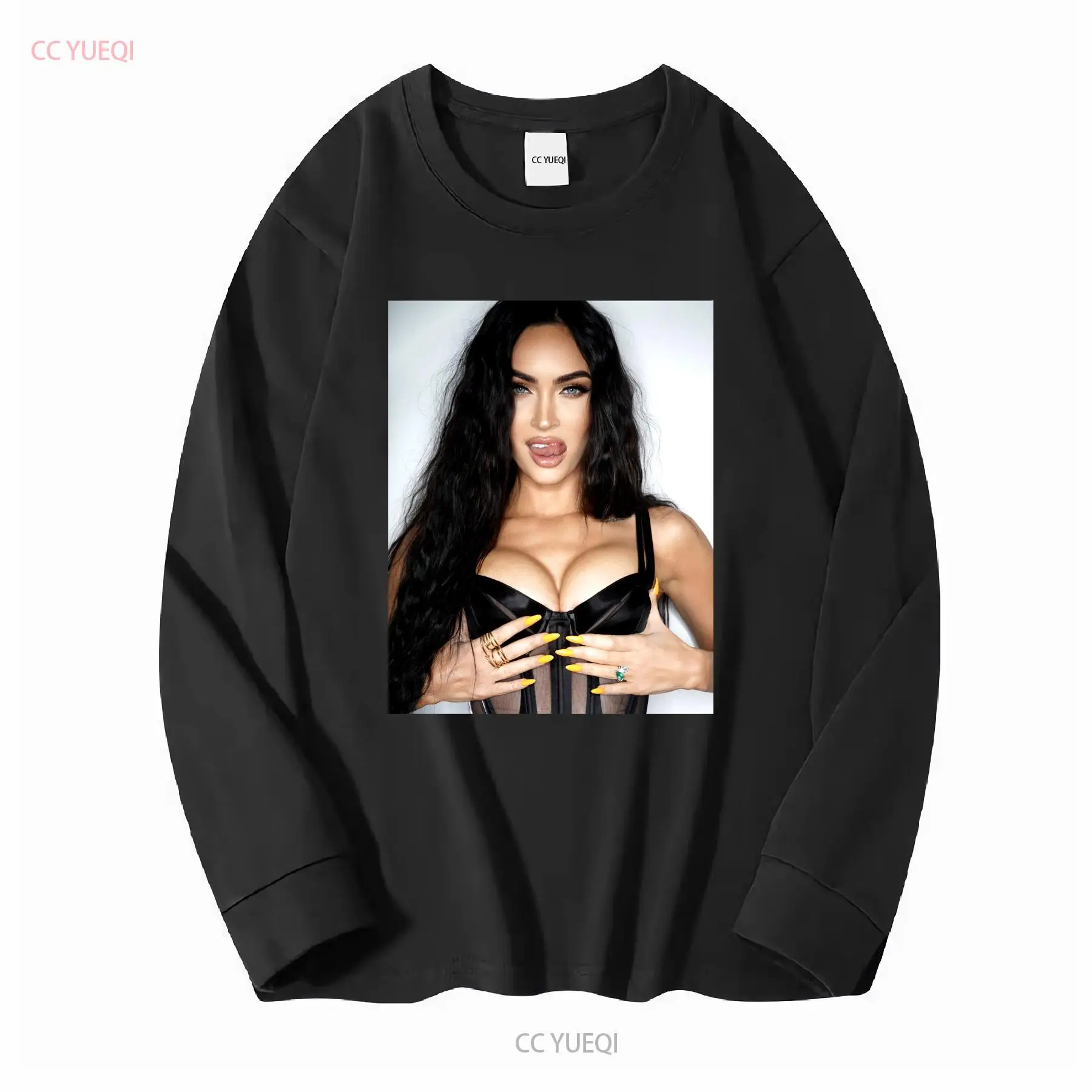Megan Fox T shirt Plakat długi – Poster Men Fashion recenzja i cena