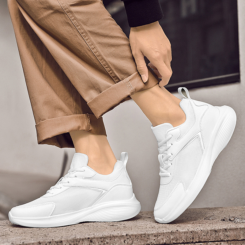 Męskie buty sportowe podwyższa – Mens Fashion Trainers recenzja i cena