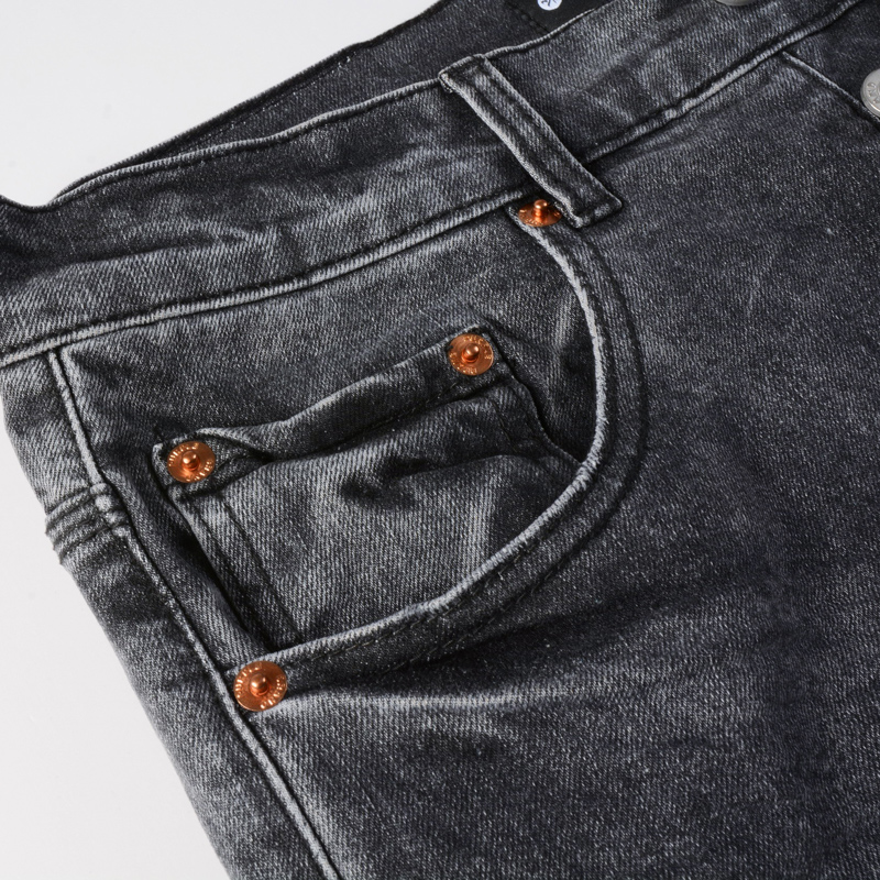 Męskie jeansy slim fit z elast – Men'S Fashion Grey Jeans recenzja i cena