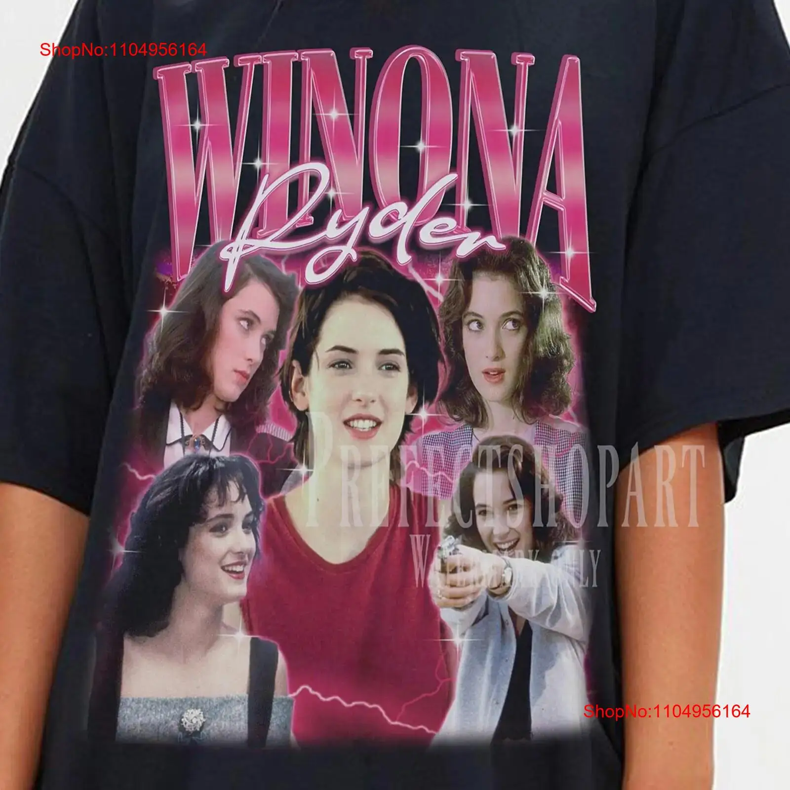 Koszulka Winona Ryder Merch Fa – Poster Men Fashion recenzja i cena