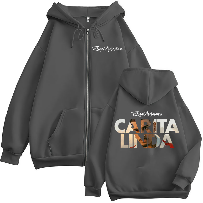 Rauw Alejandro Carita Linda 20 – Mens Fashion Zip Up Hoodies recenzja i cena
